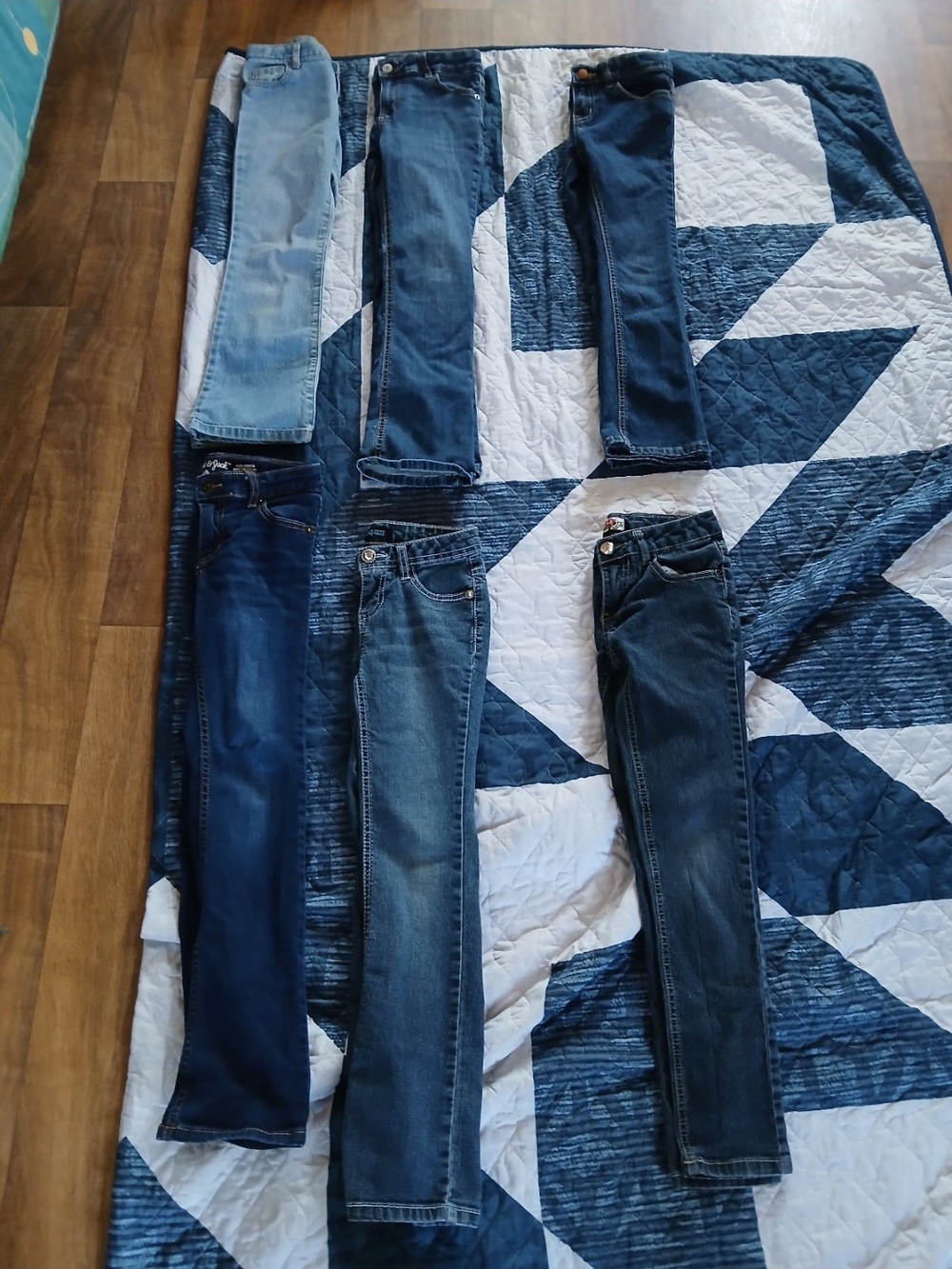 Cat & Jack Dark Blue Denim Jeans Bundle